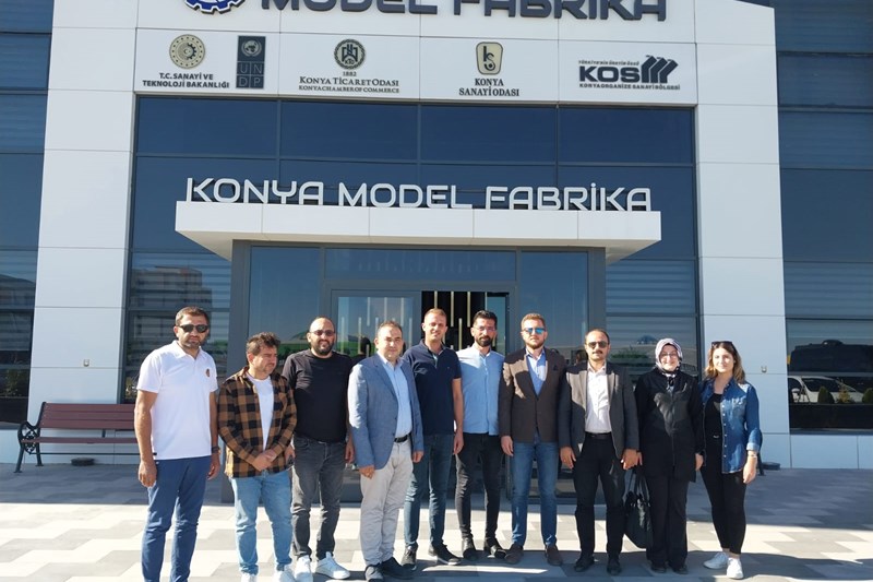 Fakültemiz, KTO Konya Model Fabrika Teknik Gezisinde Yerini Aldı